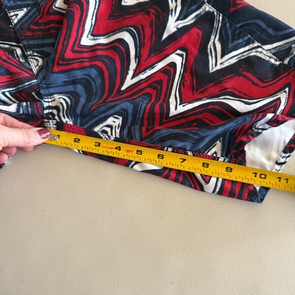 Volcom Volmericana Red White Blue 4th of July Boardshort Swim Trunk Mens size 30 - Picture 10 of 10